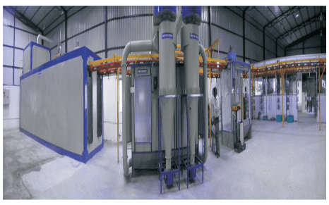 Powder Coating Plant